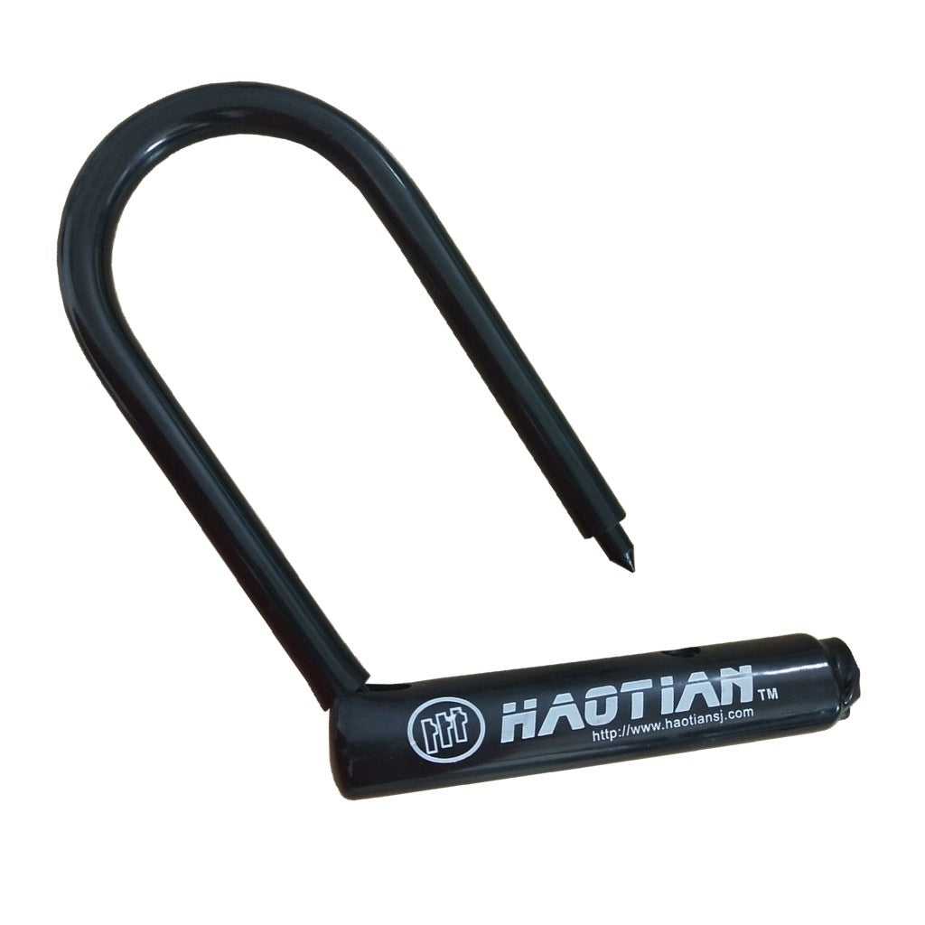 Bicycle U-shaped padlock