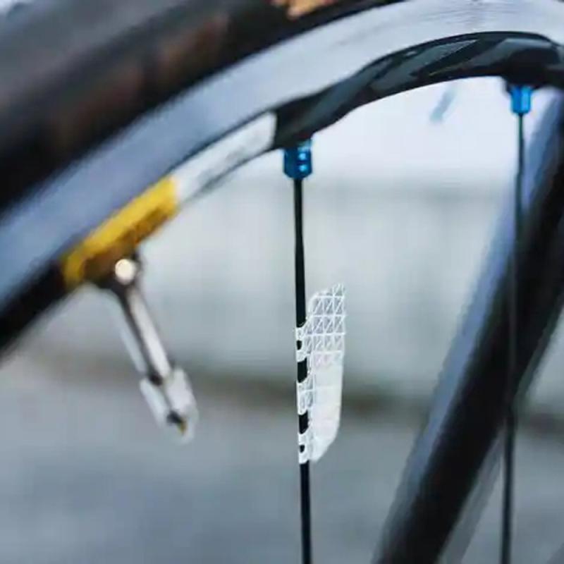 Bicycle spokes reflective clip safety wheels