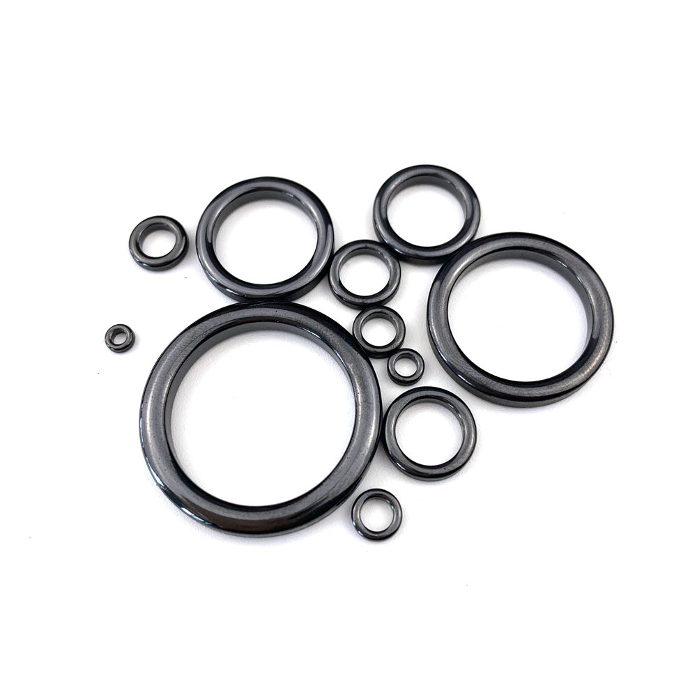 Fishing rod guide ring parts