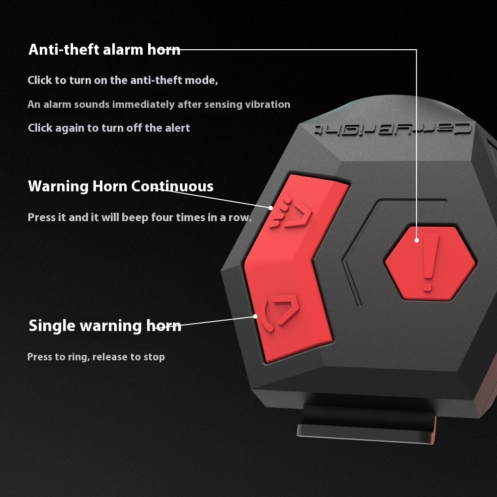 Bicycle Electronic Bell Horn Anti-theft