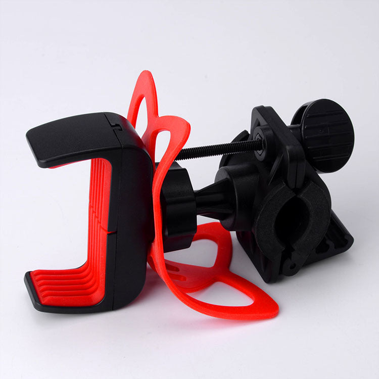Mountain bike motorcycle electric bicycle mobile phone bracket silicone strap shockproof
