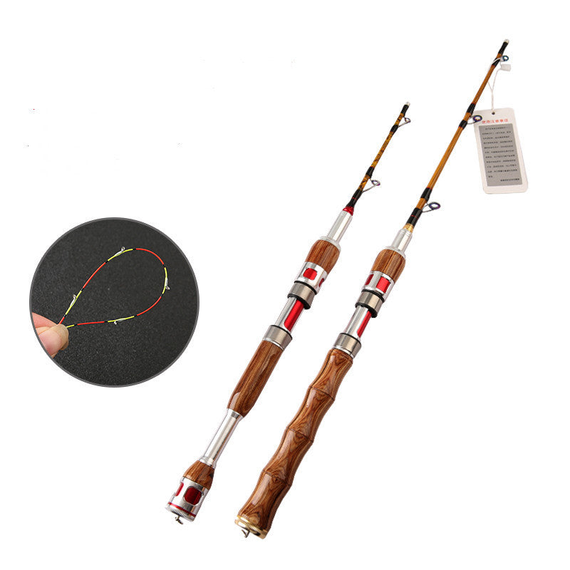 Positioning Telescopic Titanium Alloy Fishing Rod