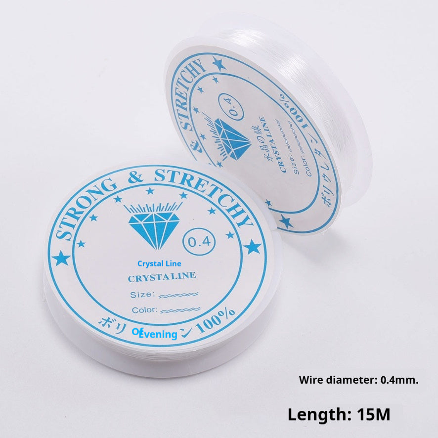 Transparent White Crystal Fishing Line Elastic Line