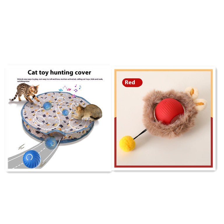 Cat Toy Self-Hi Funny Cat Rolling Ball Pets Relief Toy Pet Products