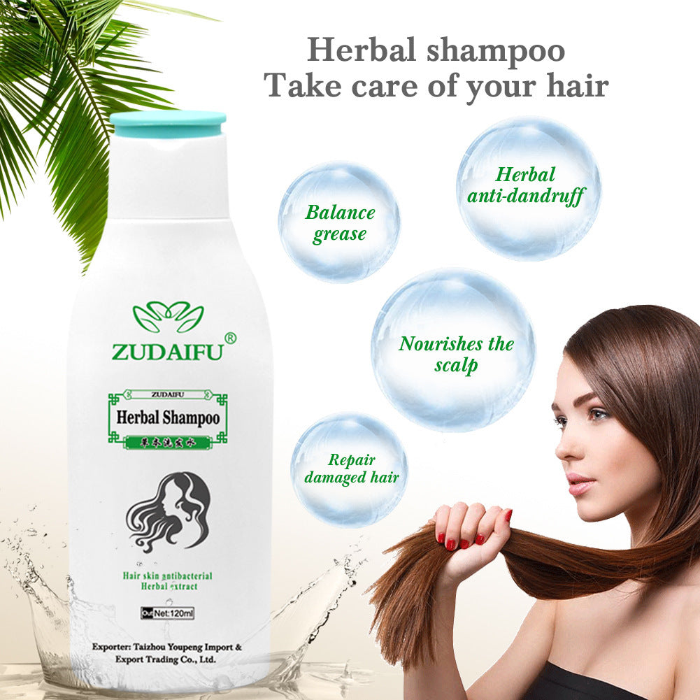 Herbal Shampoo Anti-mite And Anti-dandruff 120ML