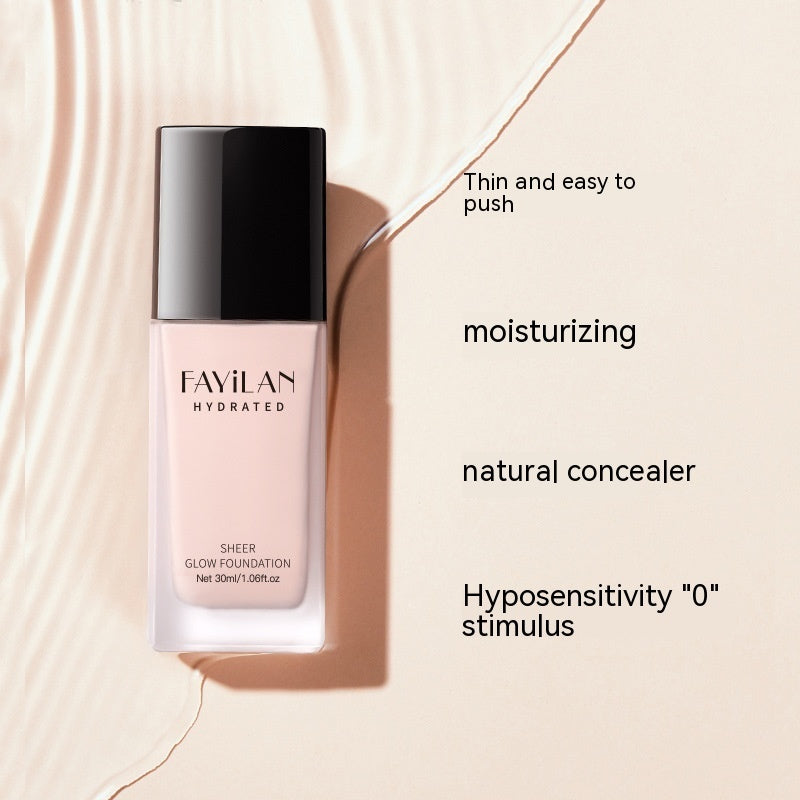 Fayilan Perfect Teint Foundation Liquid Concealer Lightweight Non-stuck Powder Moisturizing Hydrating Moisturizing Cream