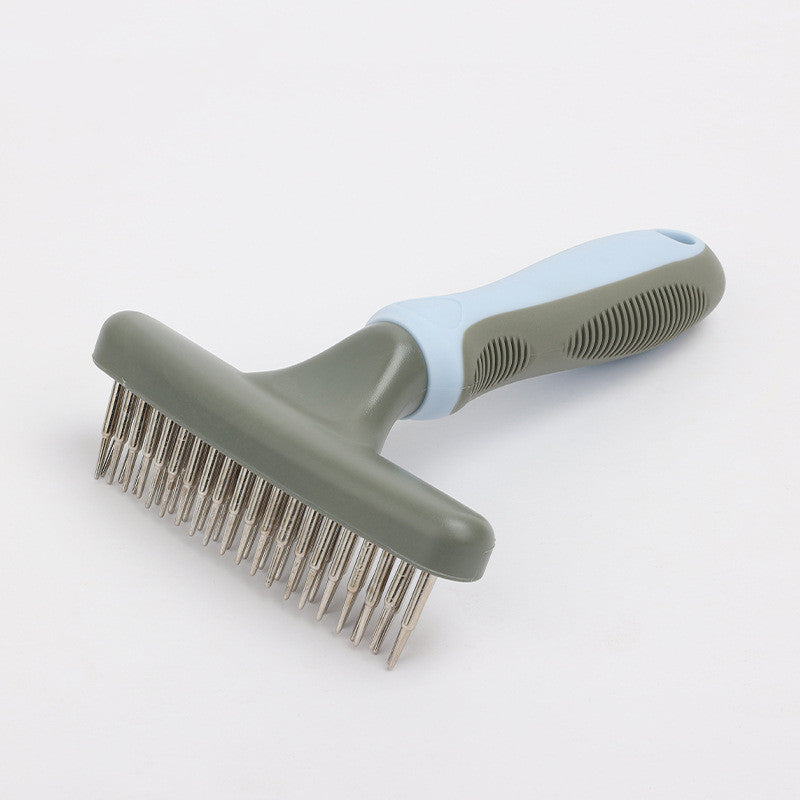 Pet Cleaning And Beauty Products Double Row Comb