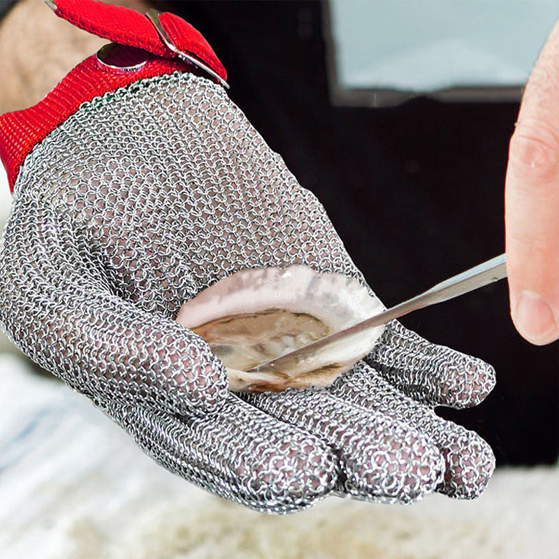 Wear-resistant Stainless Steel Metal Iron Gloves