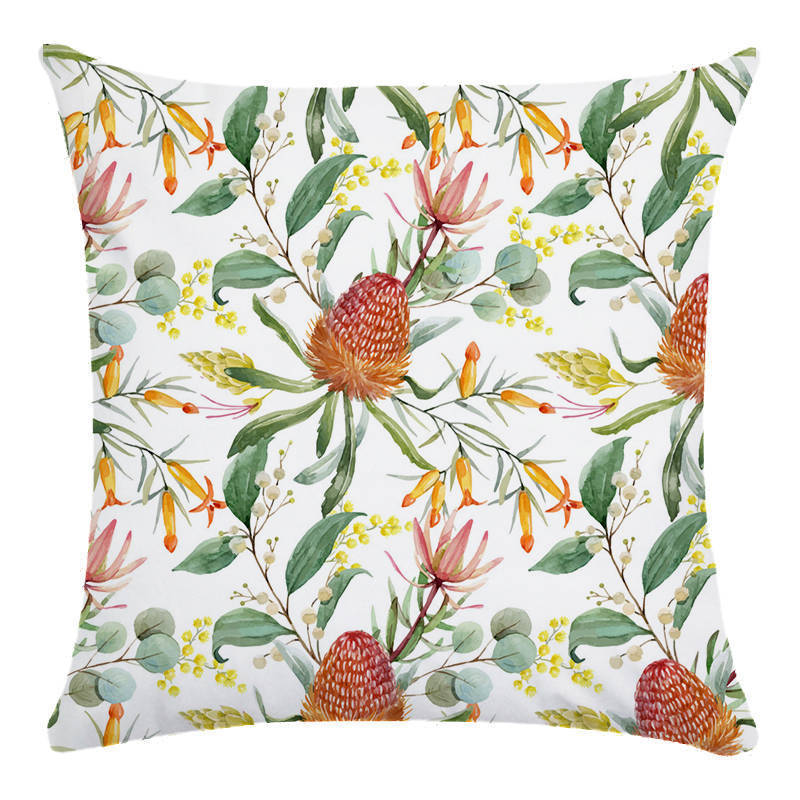 Tropical Guava Flower Super Soft Pillowcase Cushion Cover