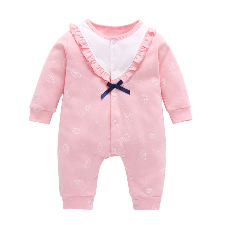 Baby autumn princess spring and autumn jumpsuit