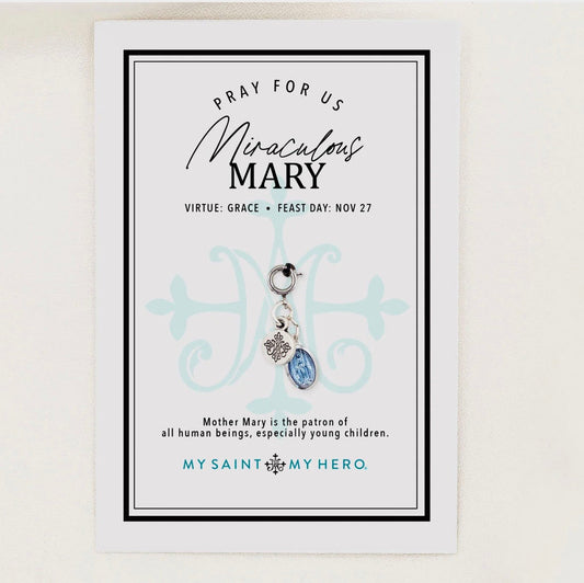 Miraculous Mary Medal Charm