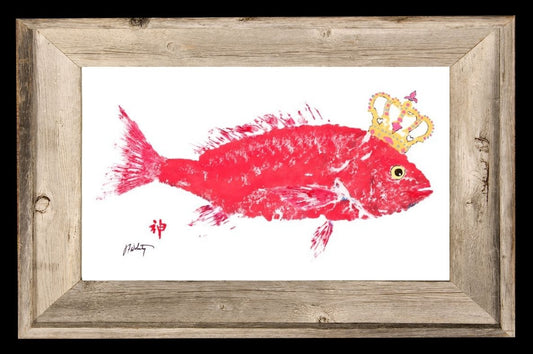 Coastal Art Princess Fish Ocean Artist Inspired