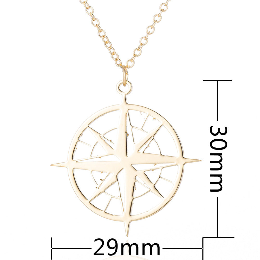 Magic Mountain Geometric Pyramid Mountain Necklace