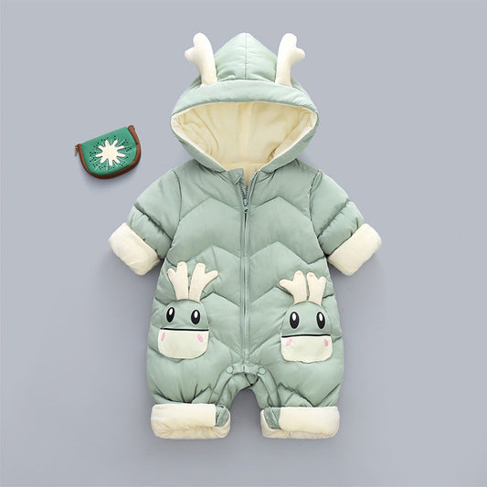 Baby winter romper