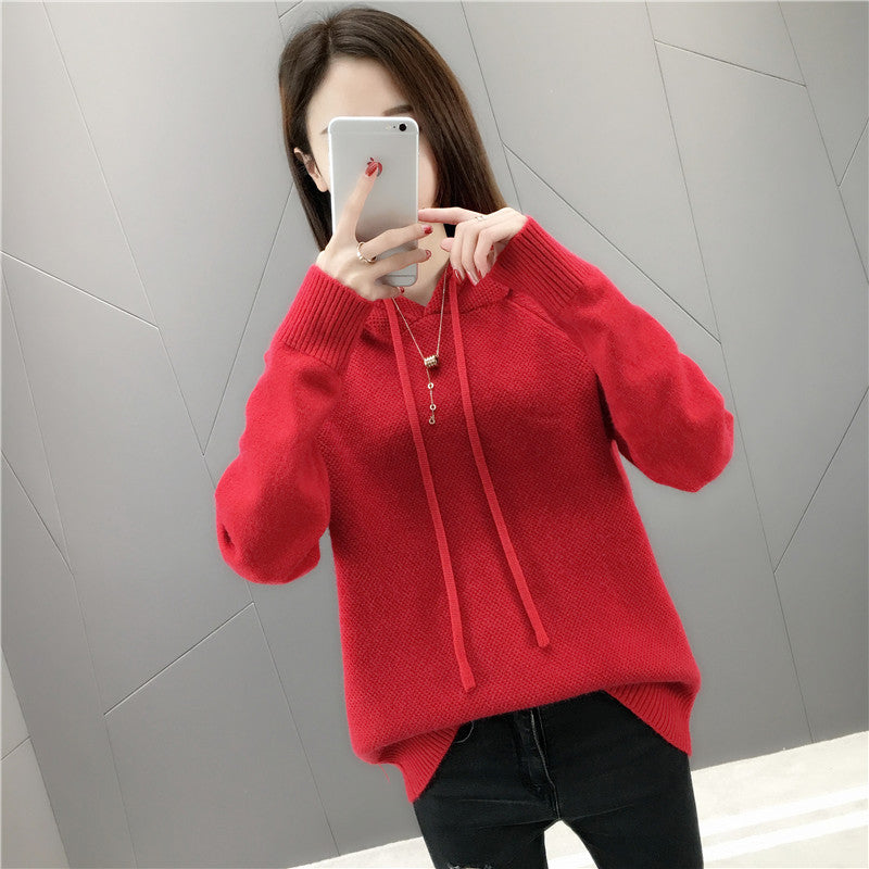 Women's autumn sweater sweater