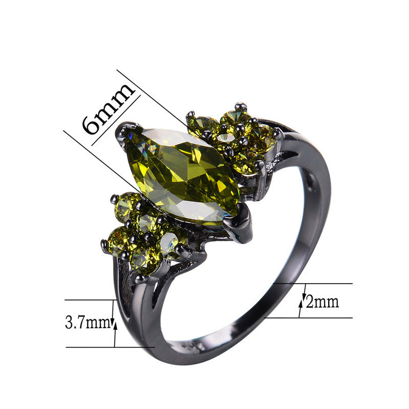 Imitation diamond ring jewelry