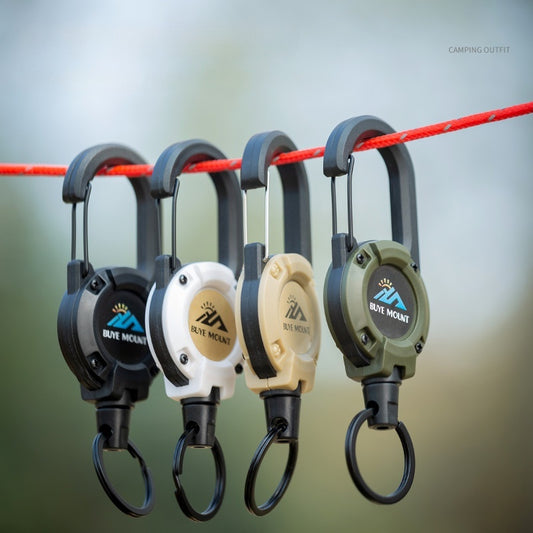 Outdoor Camping Tactical Easy Pull Retractable Buckle