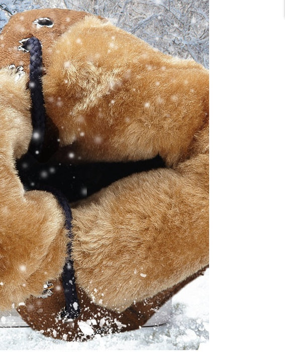 New Winter Plus Velvet Snow Boots