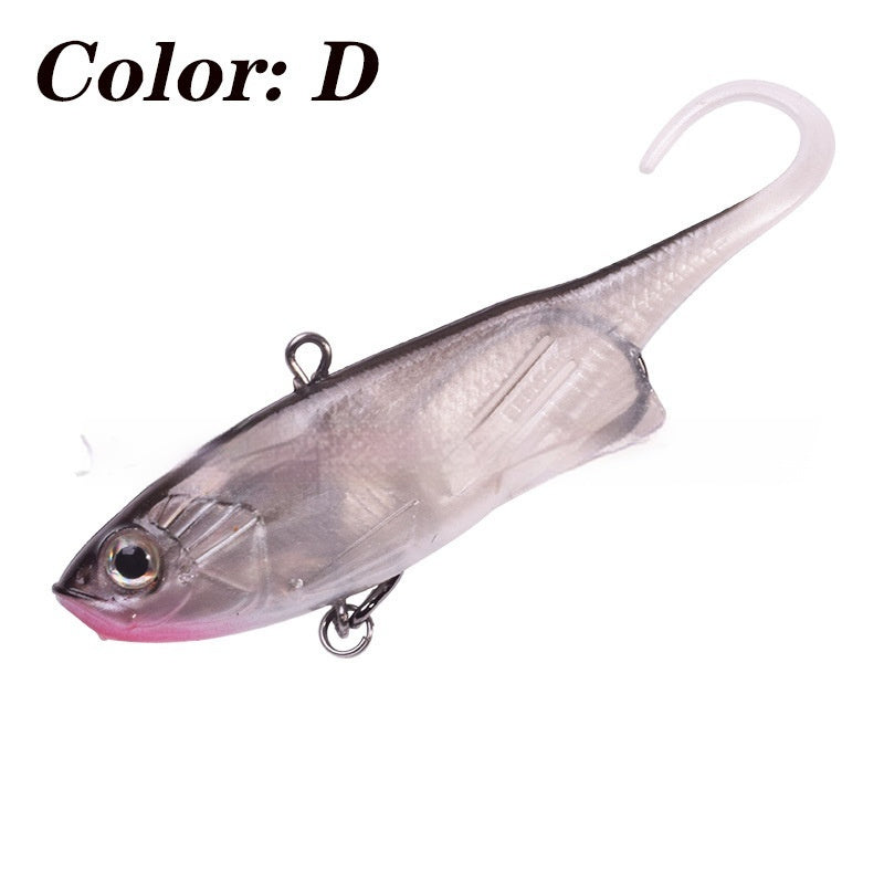 Metal Wire Head Silicone Soft Bait