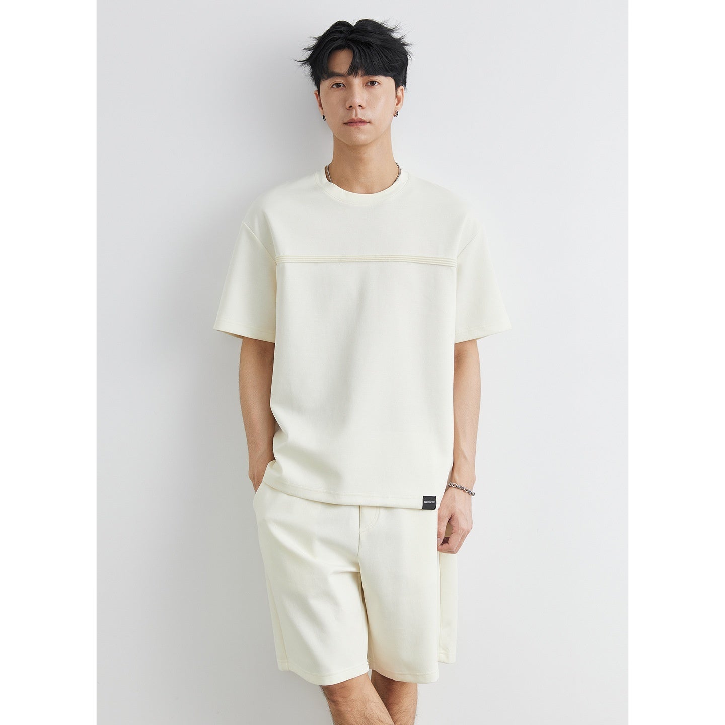 Skin-friendly Cotton Sports Short Sleeve Suit