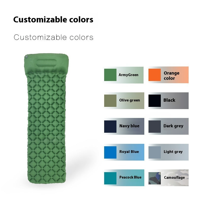 Portable Tpu Inflatable Mattress Camping Picnic Mat
