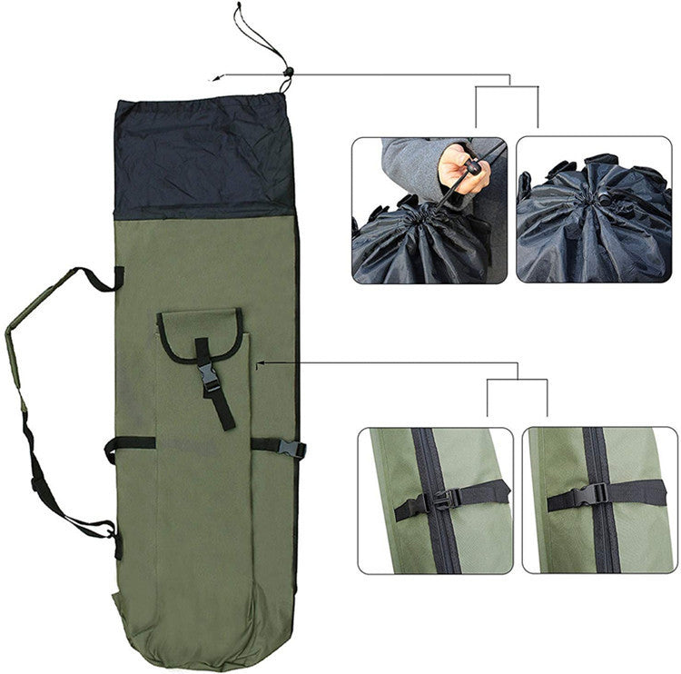 Cylinder Outdoor Multifunctional Fishing Storage Bag