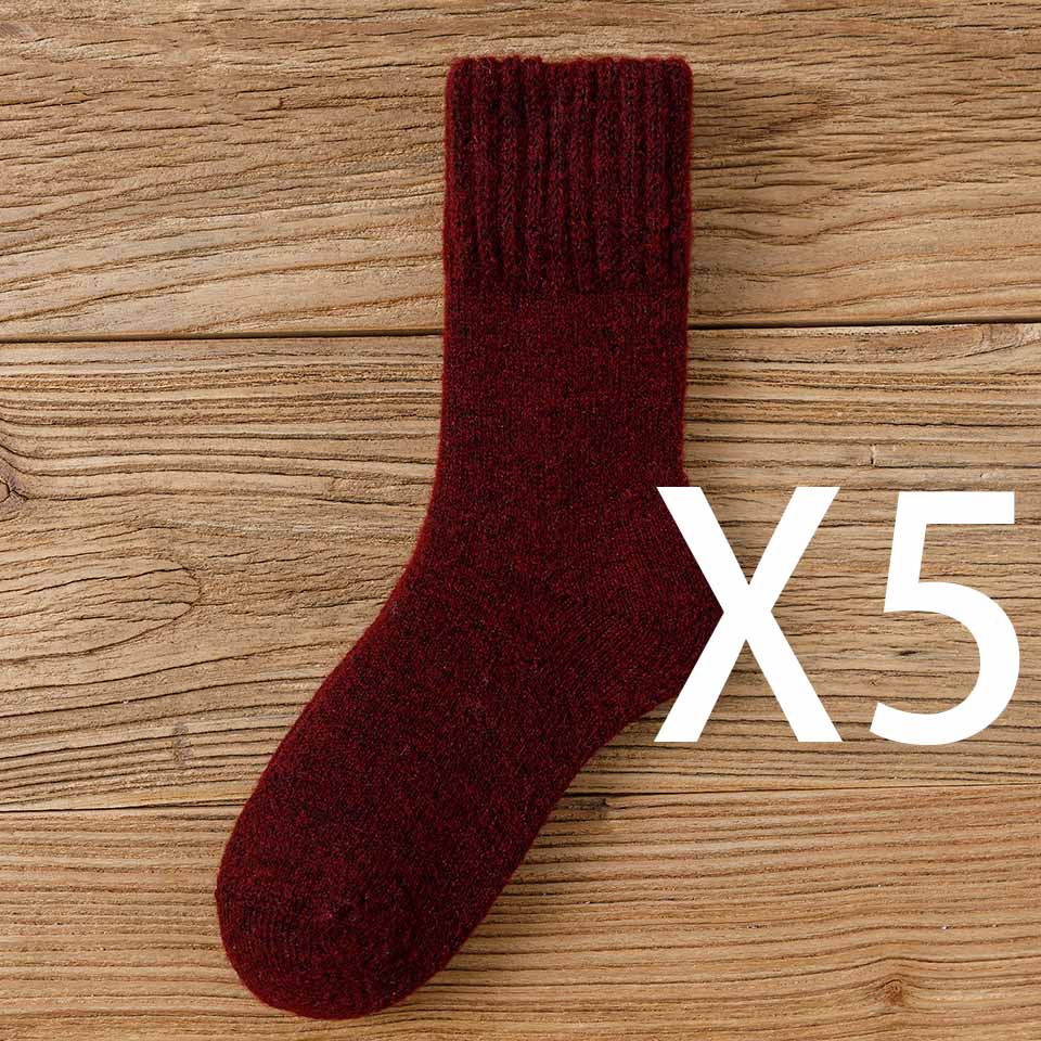 Wool Socks Women's Winter Warm Thickening