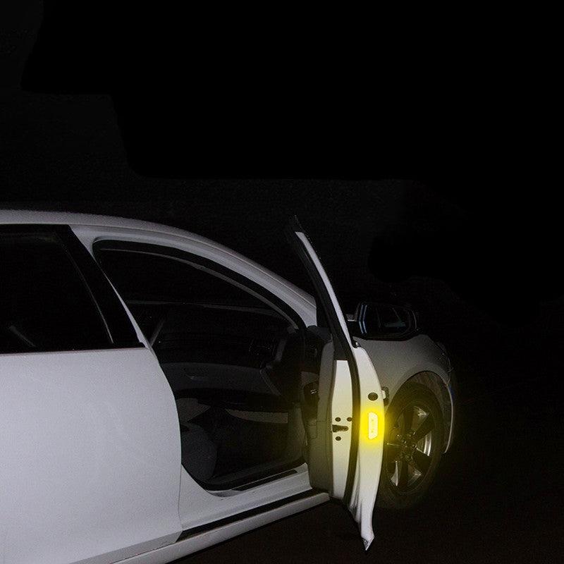 4Pcs/Set Car Door Stickers Car OPEN Reflective Tape Warning Mark Anti-Collision Universal Safety Reflective Open Notice Bicycle Car Door Stickers DIY Car Open Reflective Tape Warning Mark Reflective Open Notice Bicycle Accessories Car Decoration