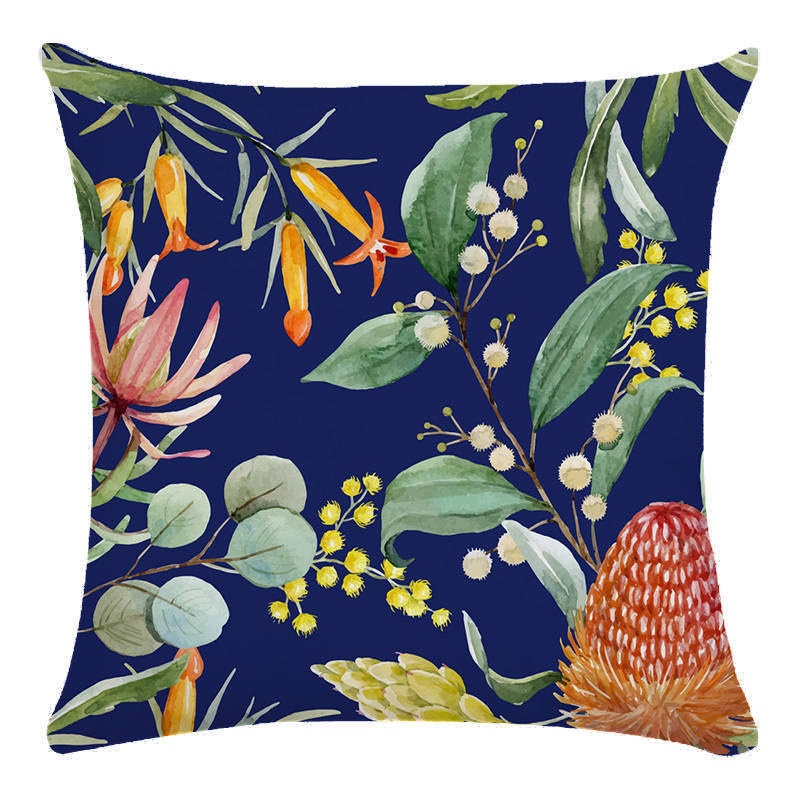 Tropical Guava Flower Super Soft Pillowcase Cushion Cover