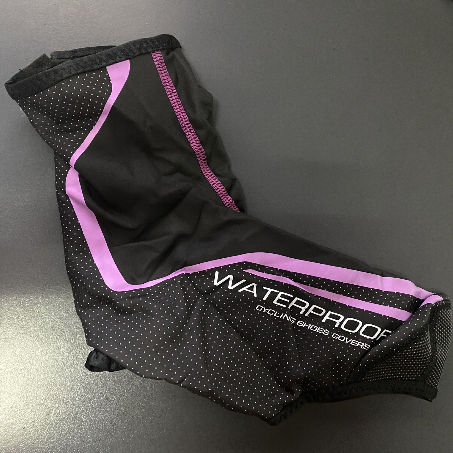 Factory PU Windproof Waterproof Shoes Set Lock Shoe Cover Winter Warm Fabric Mountain Bike Riding Waterproof Shoe Cover