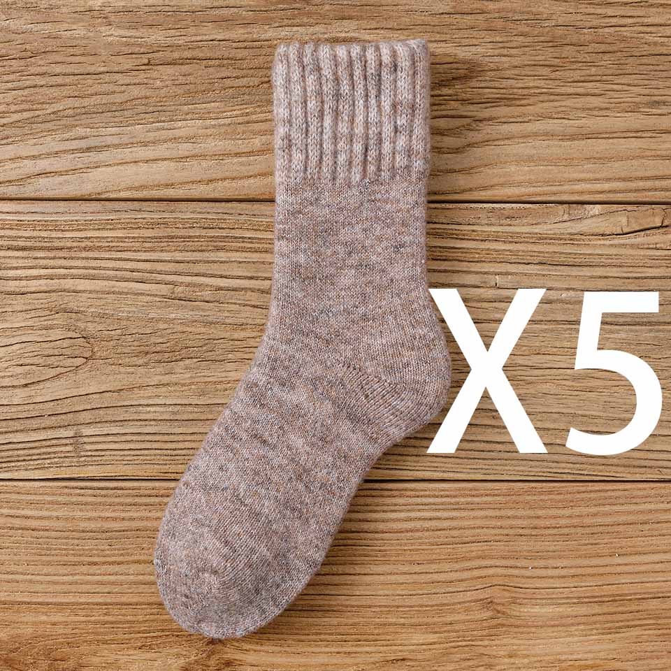 Wool Socks Women's Winter Warm Thickening
