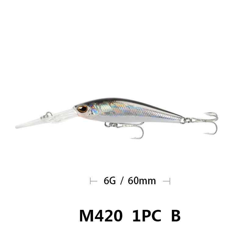 Lua Bait Fishing Mino 6g 9cm Long Tongue Plate Scuba Mino Lua Bait