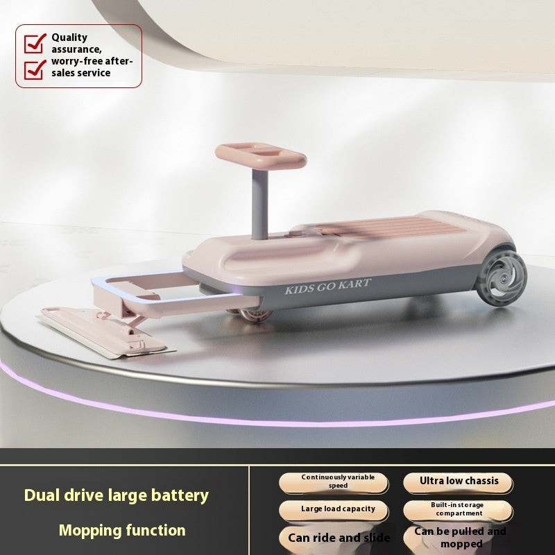 Children's Electric Torsion Bike With Dual Drive