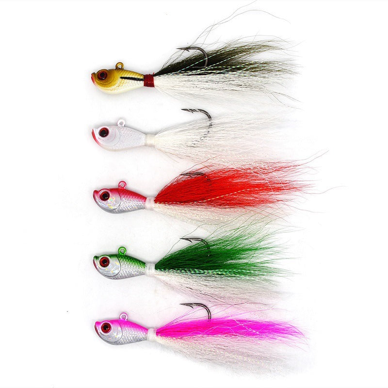 Multicolor Deer Tail Beard Guy Bronzing Lure