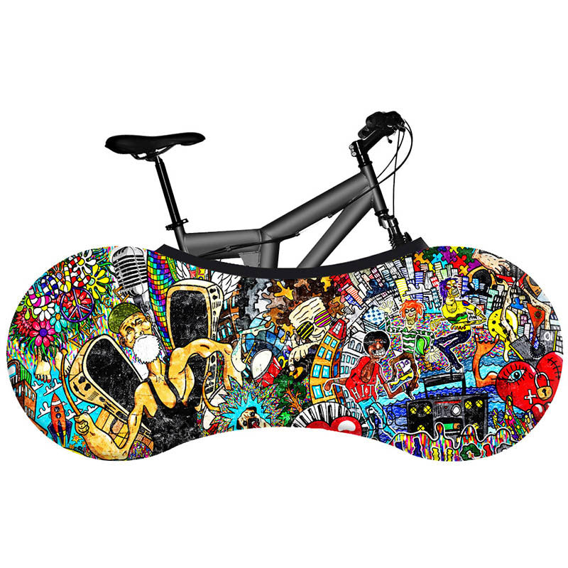 Bicycle dust and sun protection tire cover