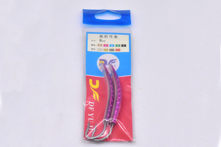 Trolling Bow Angle 7-10cm Water Mouse Fishing Horse Mackerel Smoke Baby Big Green Needle Bait