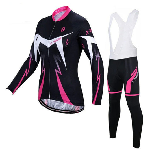 Autumn Long Sleeve Thin Mountain Bike Cycling Clothes Suit