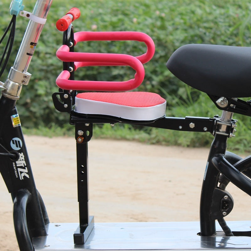 Bicycle front detachable children's chair