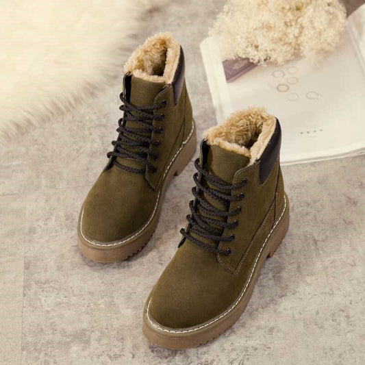 New Winter Plus Velvet Snow Boots