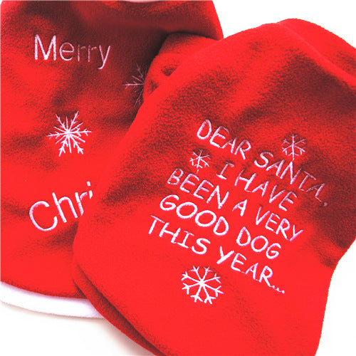 Puppy autumn and winter warm fleece