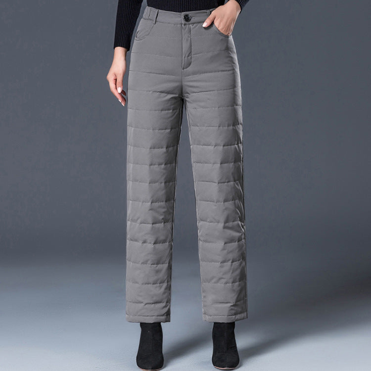 Women's winter down pants