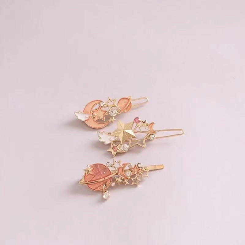 Japanese Aesthetic Dream Starry Sky Cute Hairpin