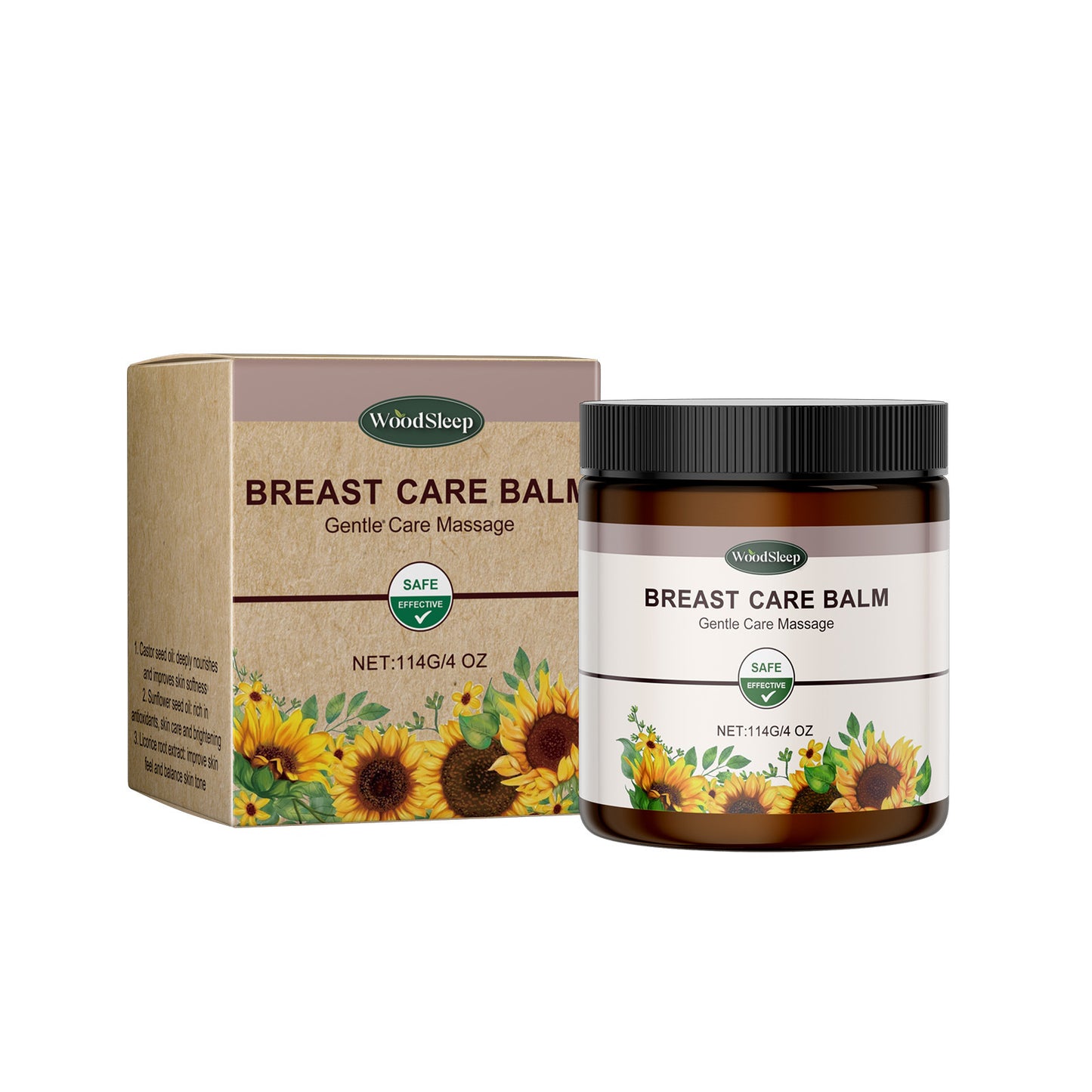 Herbal Chest Care Cream Mild Ingredients Moisturizing