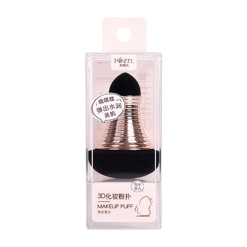 Non-latex Puff Double-headed Makeup Soaking Water To Enlarge