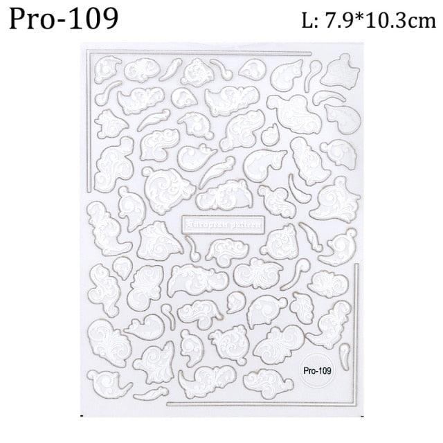 5D Sweater Nail Sticker Acrylic Engraved Winter Charm Designs Beauty Cloth Christmas Patterns Nails Art Decoration Tools  Nail Art Stickers Decor Tip Transfer Nail Decals Sticker For Pretty Girl Self-Adhesive Nail Decals Designer Nail Stickers