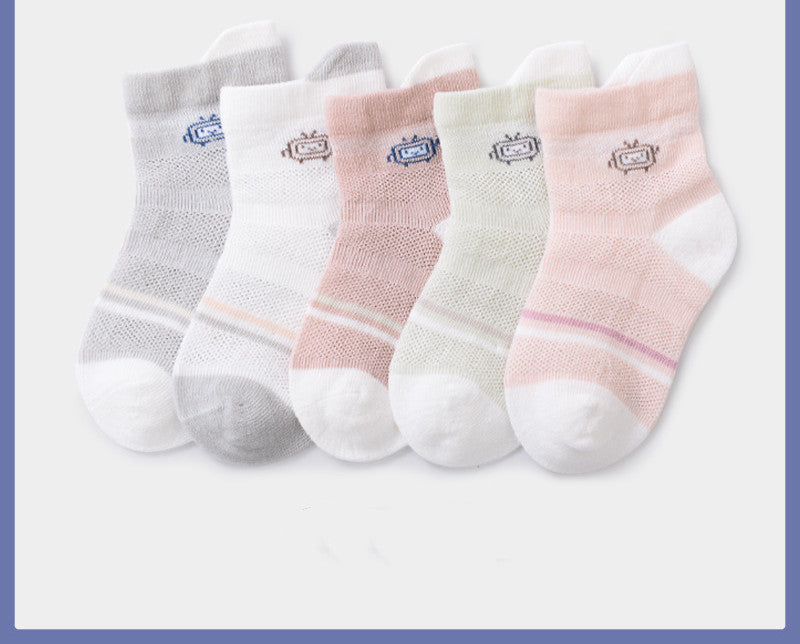 Baby Socks Summer Socks Breathable Summer Thin Section