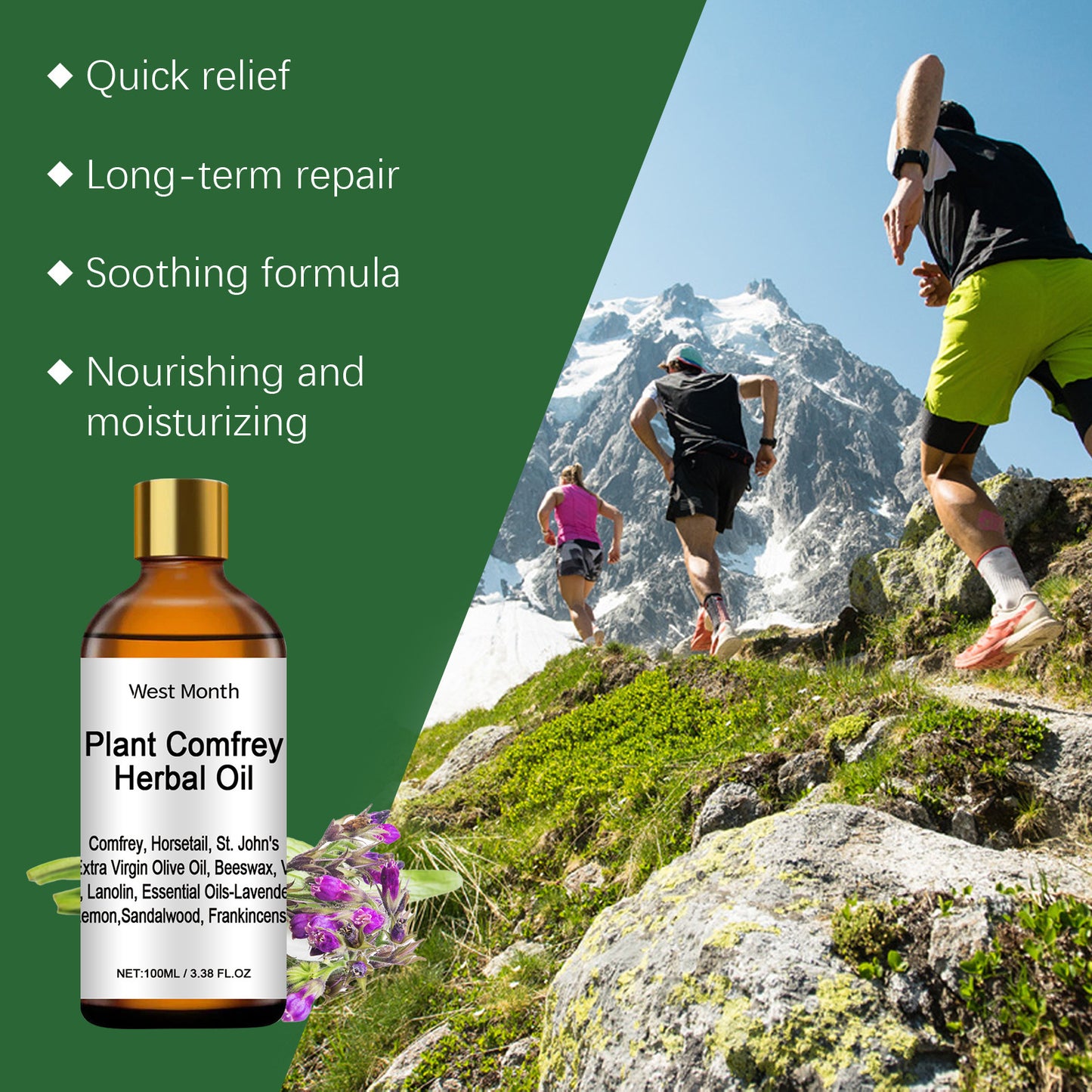 Herbal Arnebia Root Oil Moistens Joints