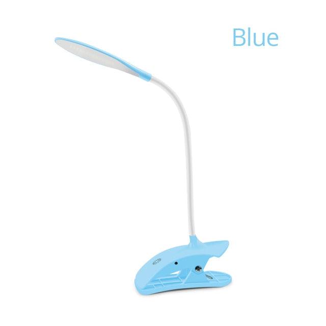 5V USB power LED Desk lamp Flexible study Reading Book lights Eye Protect Table lamp With Clip For Home Decorative Table Lamp Cute Study Lamps for Bedroom Décor