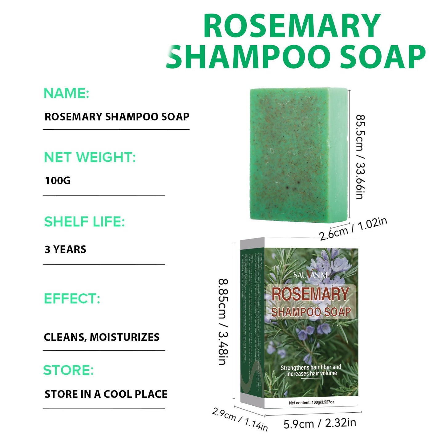 Rosemary Shampoo Soap Standard Specifications