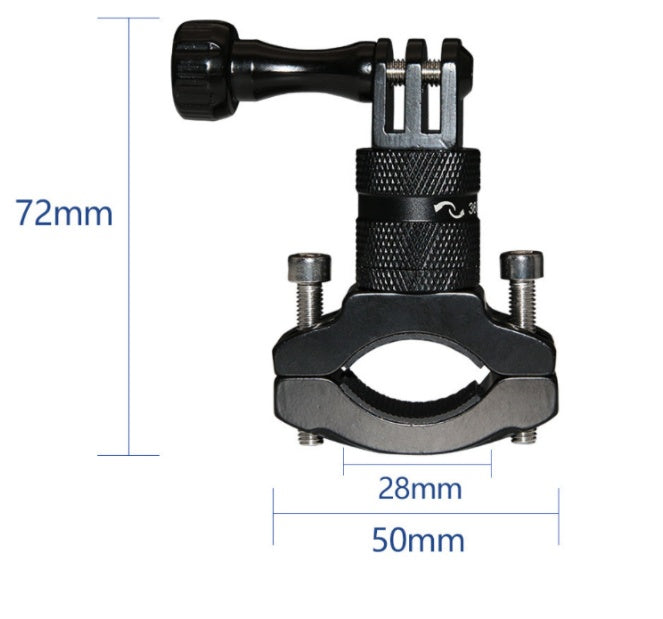 Motorcycle Rotating And Riding Fixed Bike Clamp